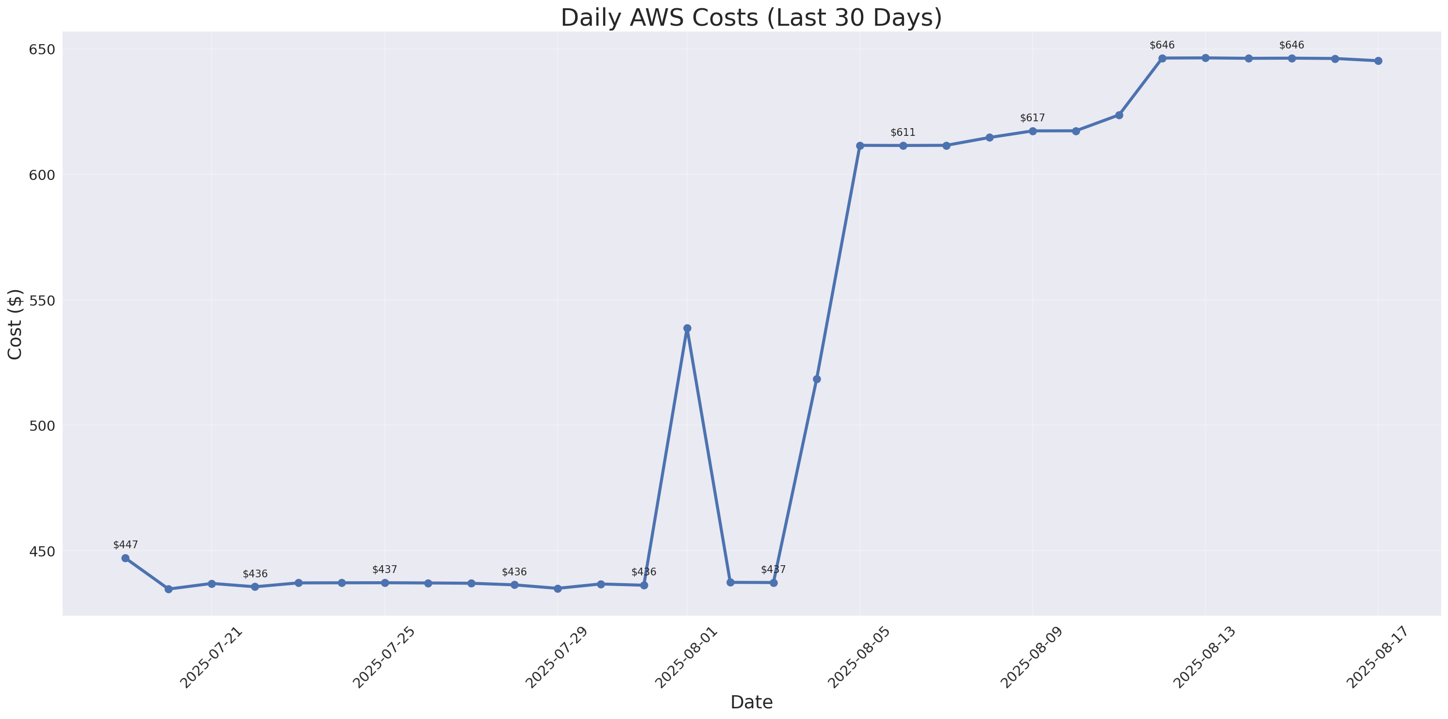 Daily Costs