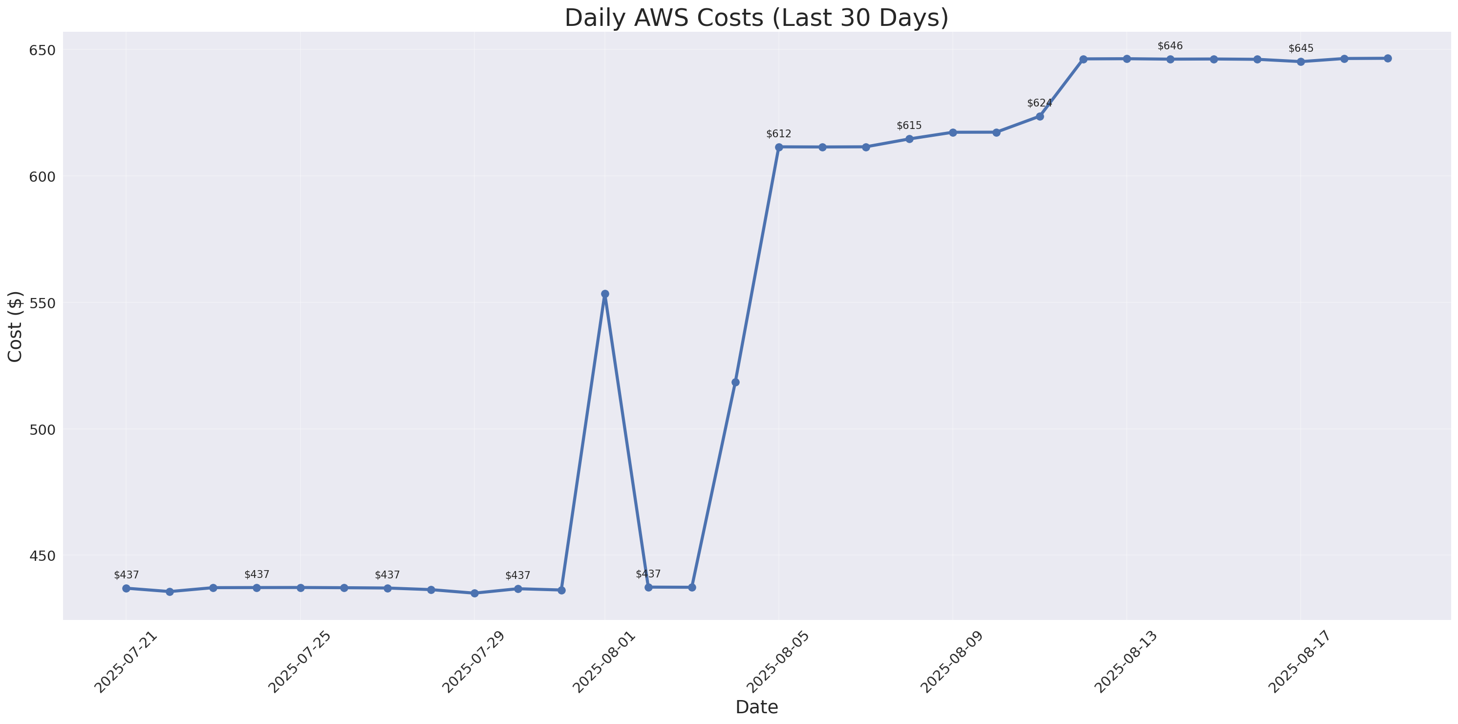 Daily Costs
