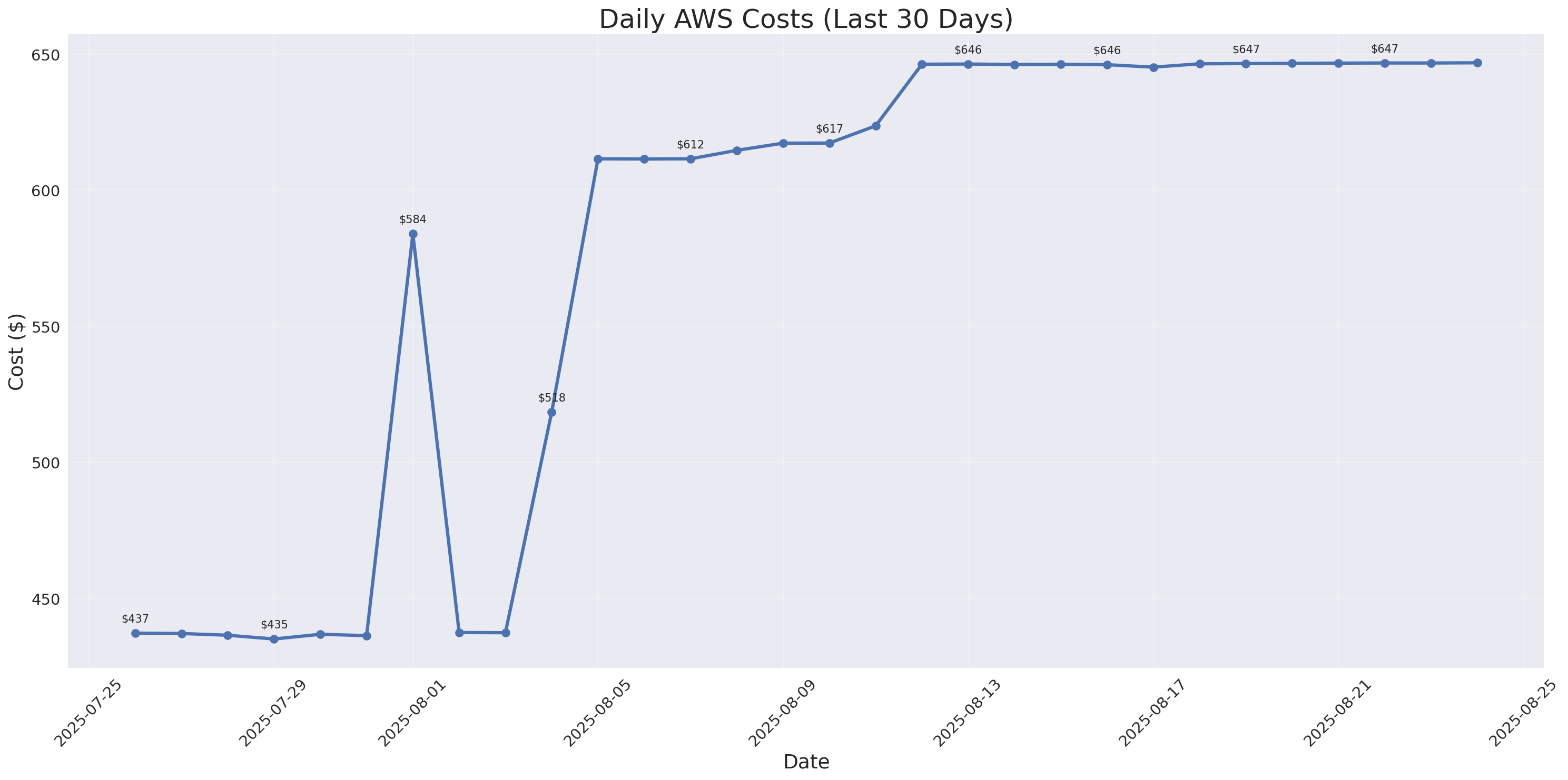 Daily Costs