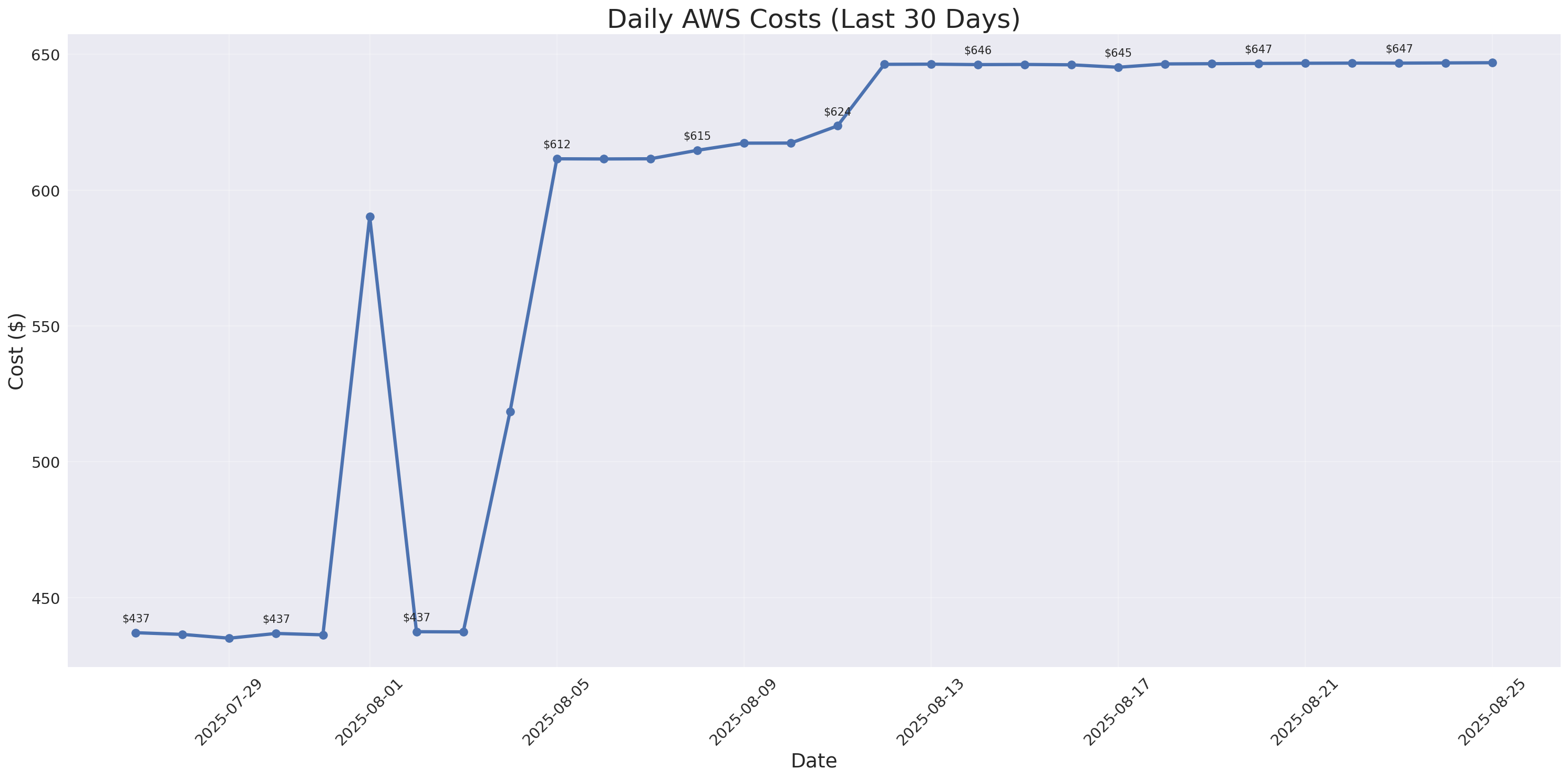Daily Costs