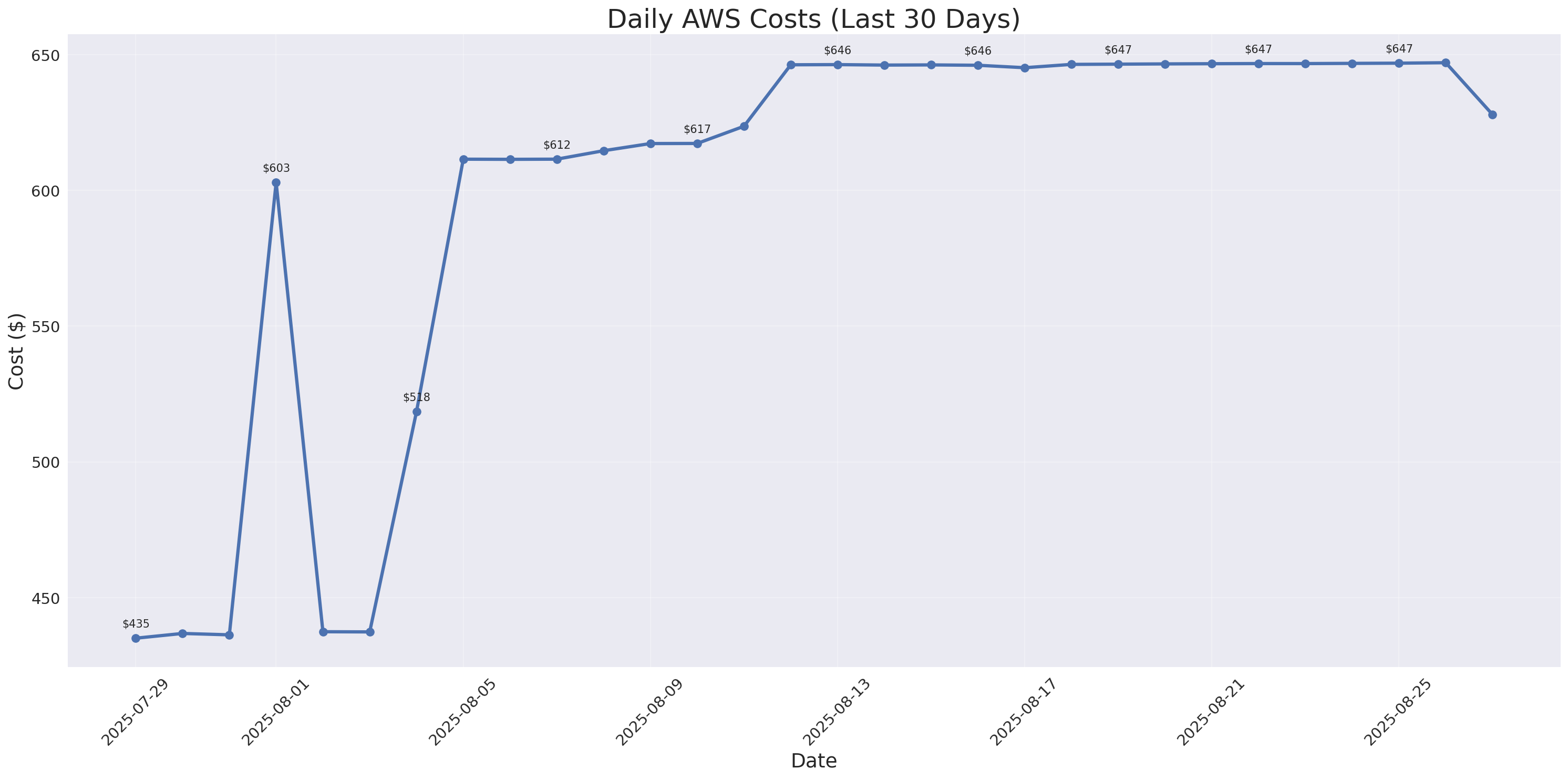 Daily Costs