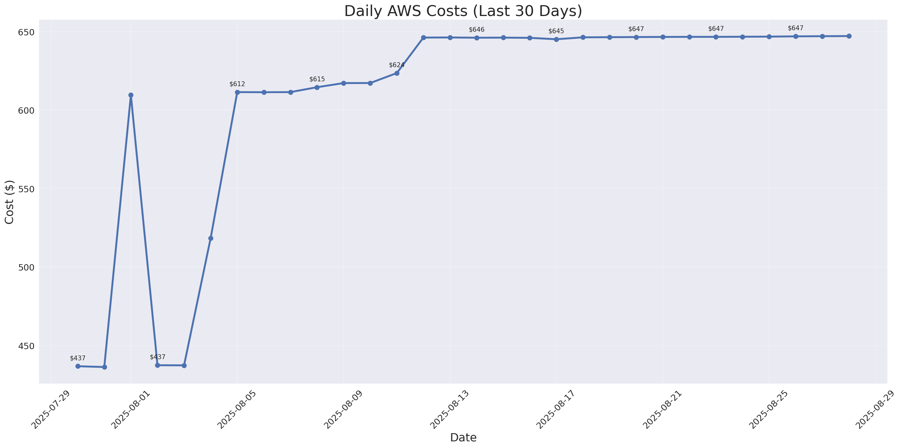 Daily Costs