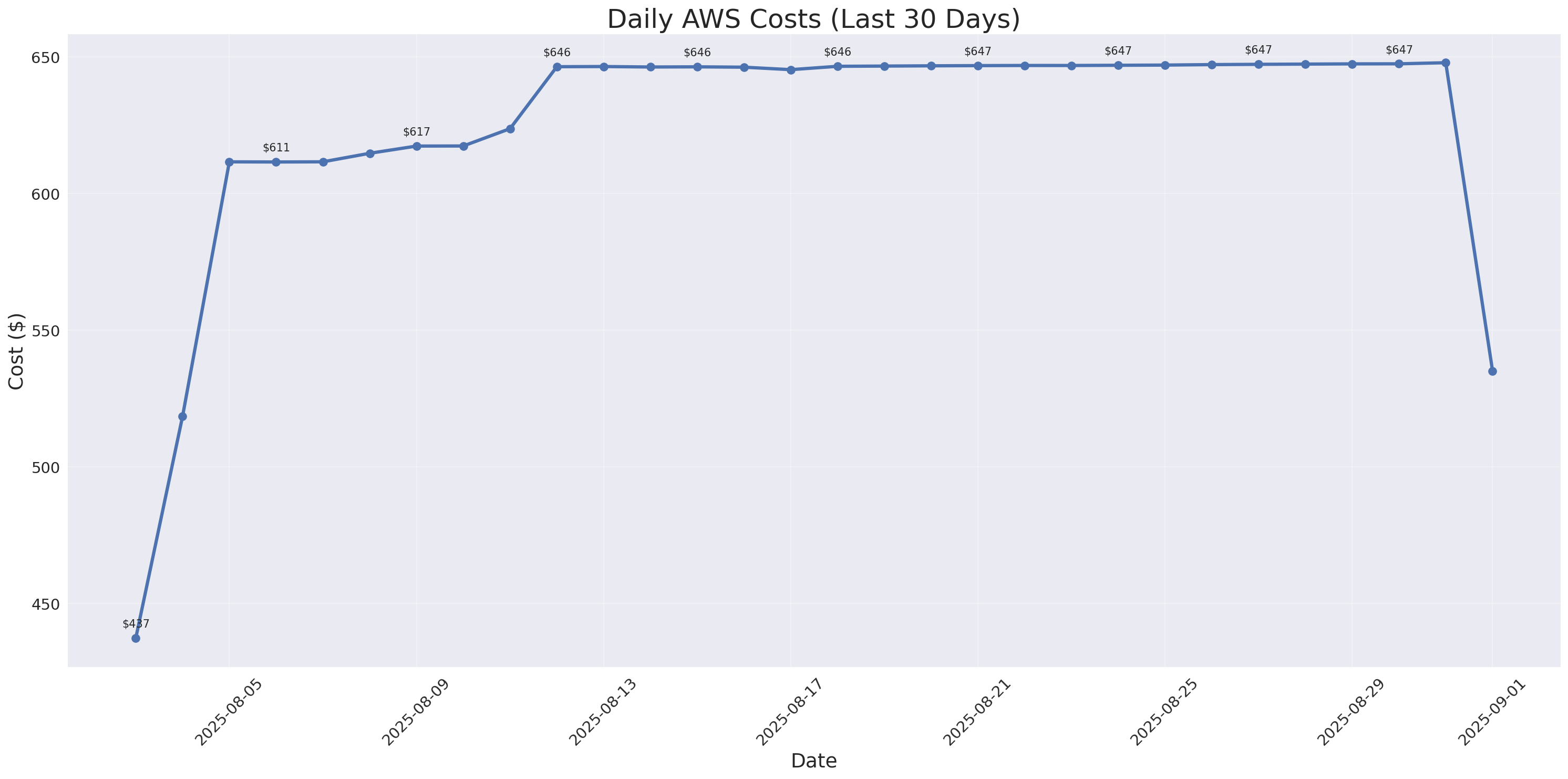 Daily Costs