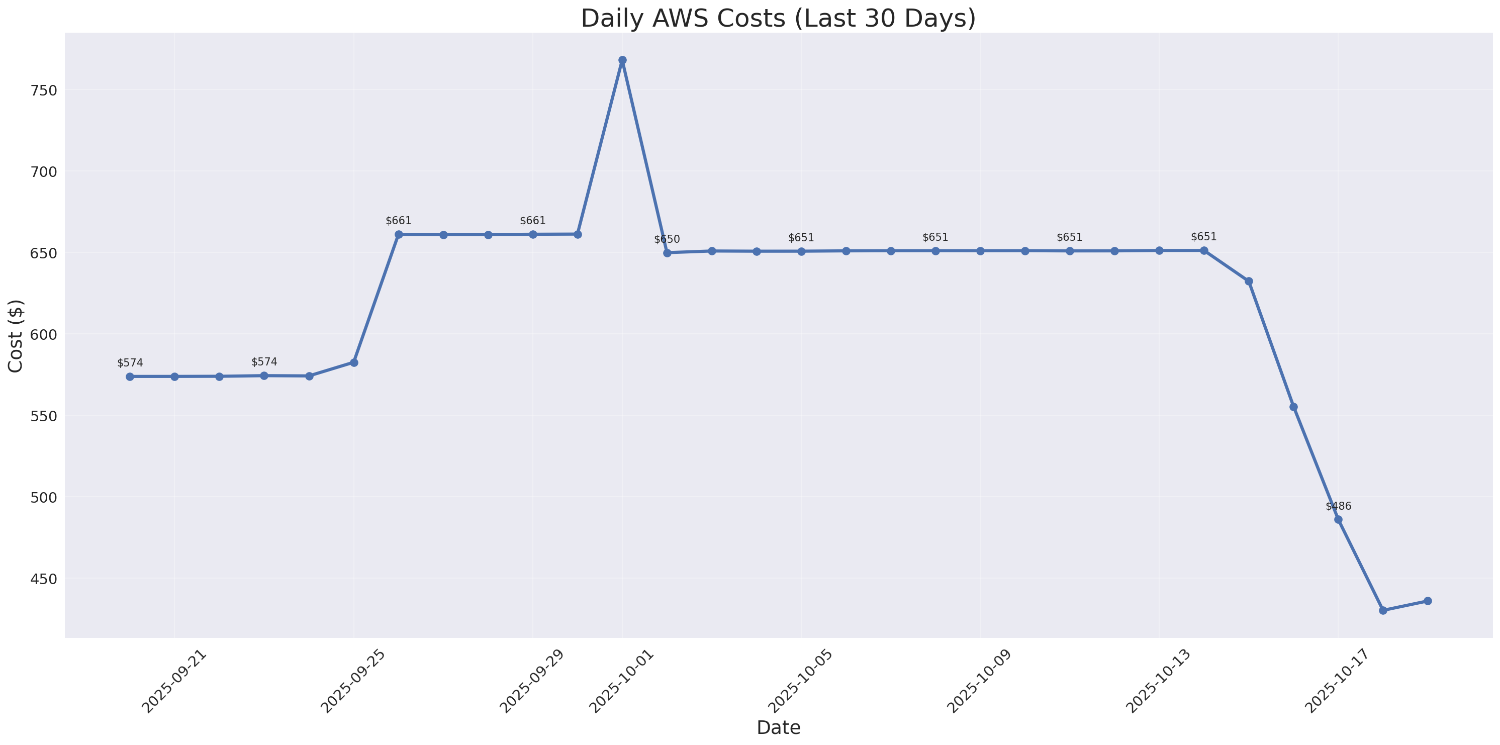 Daily Costs