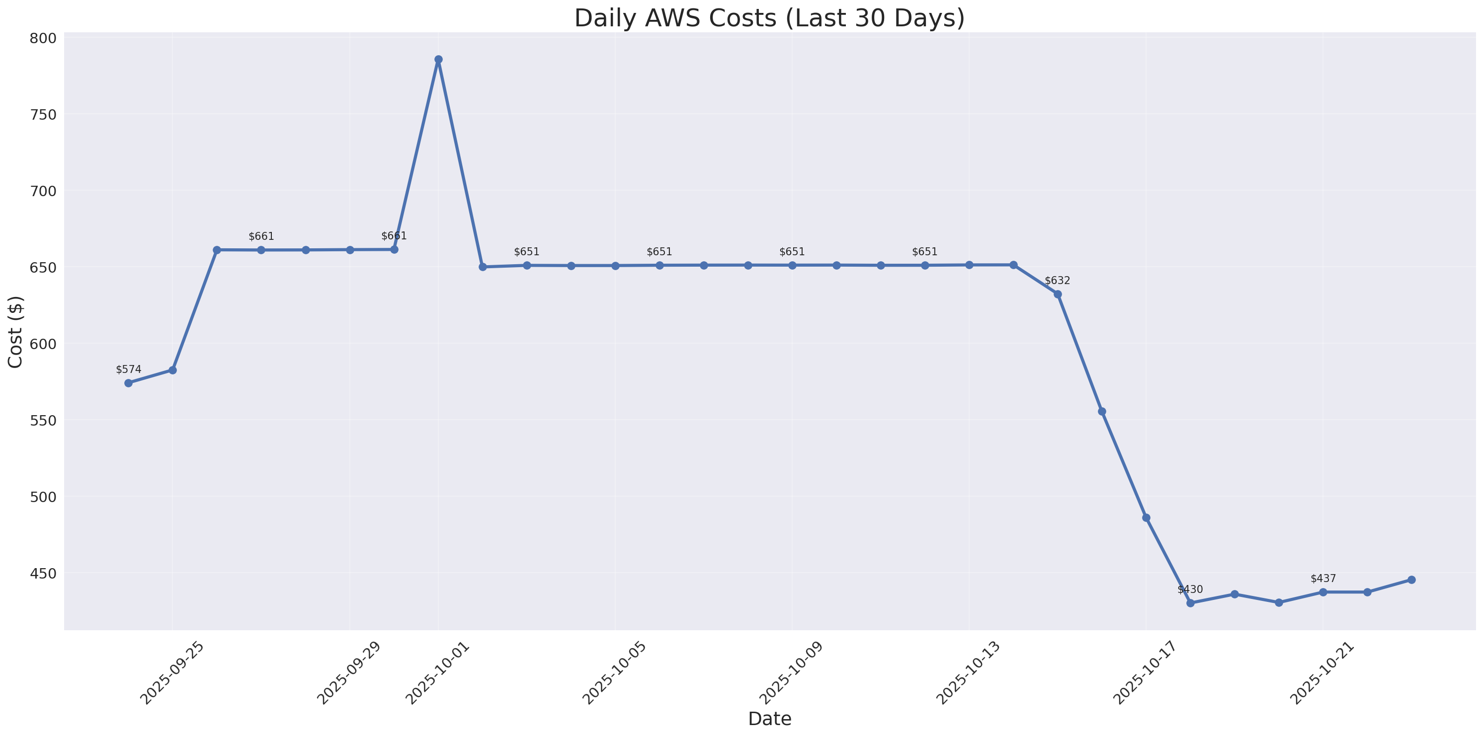 Daily Costs