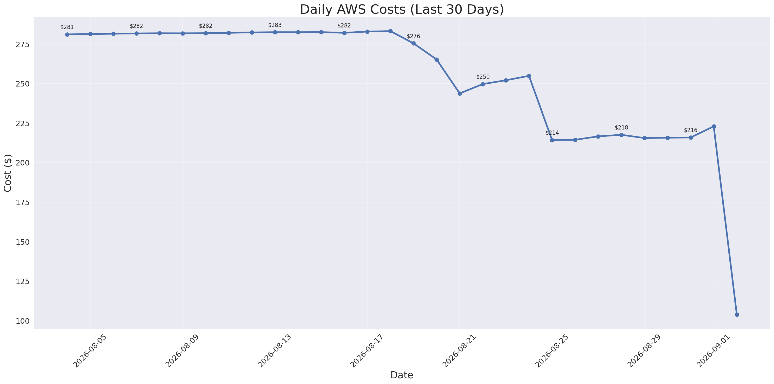 Daily Costs
