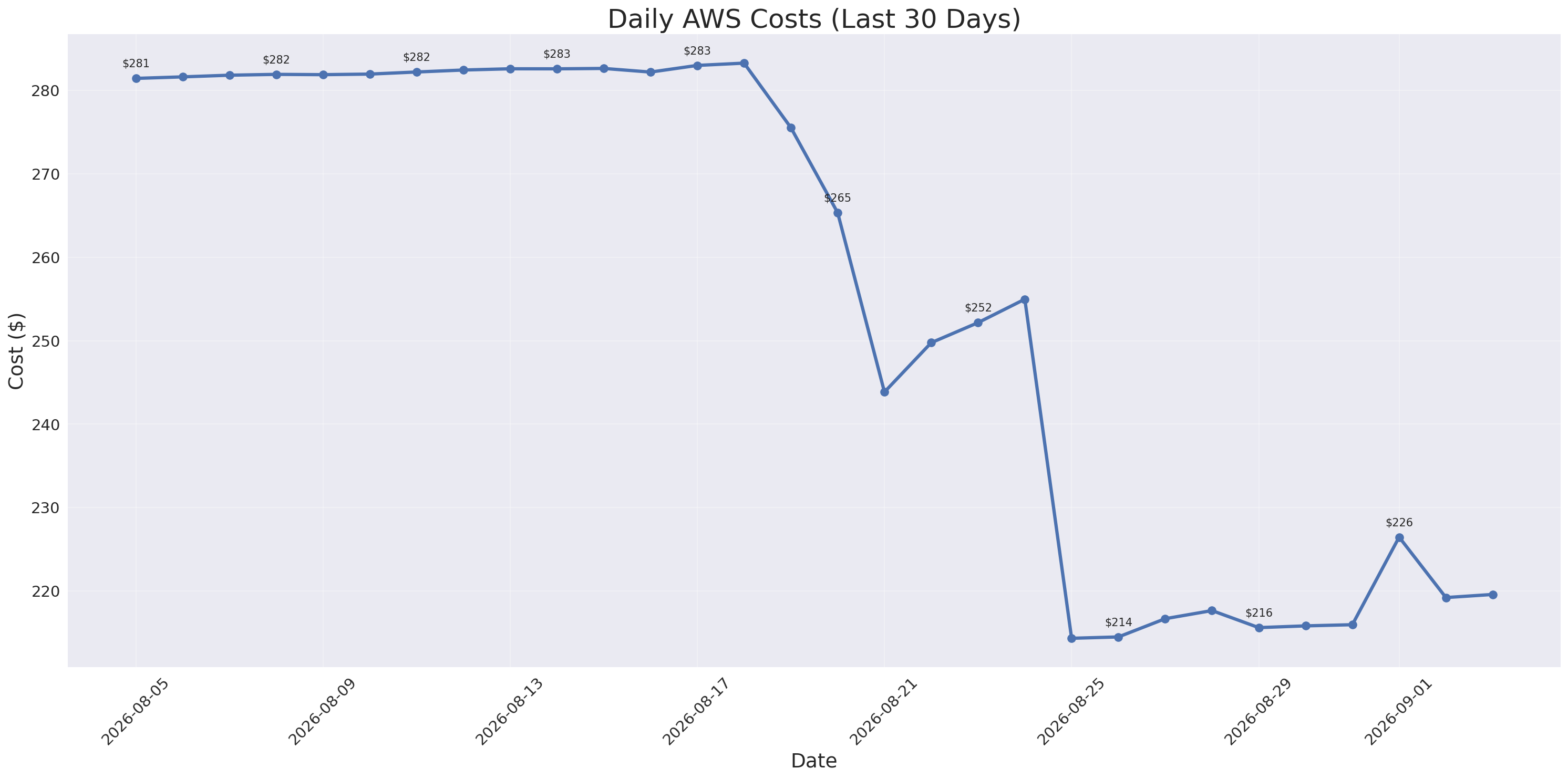 Daily Costs