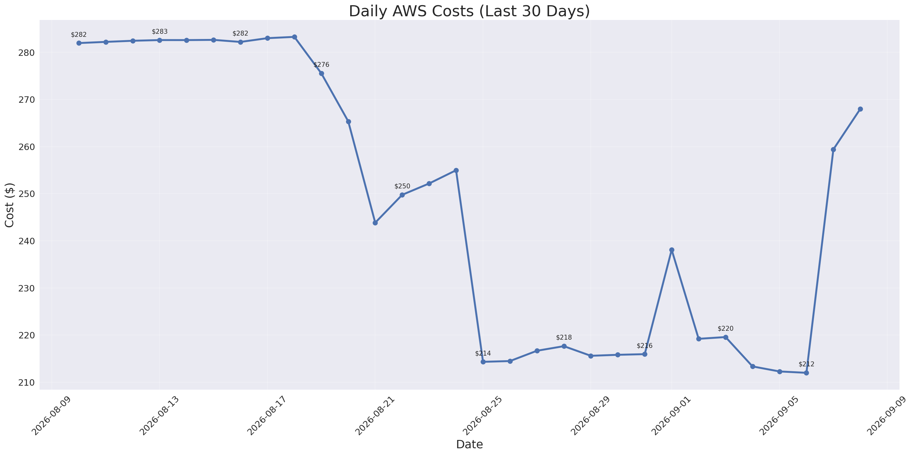Daily Costs