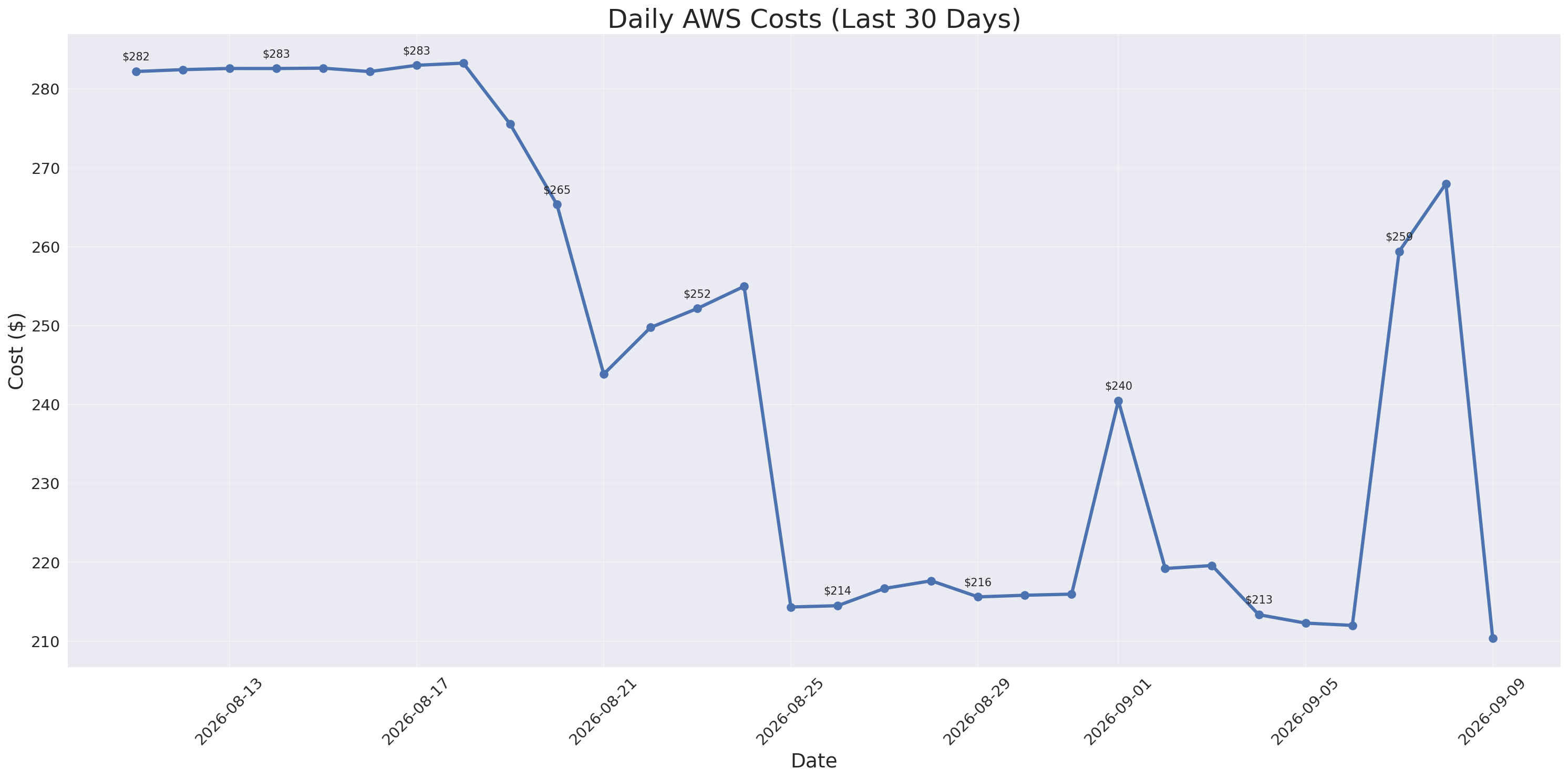 Daily Costs